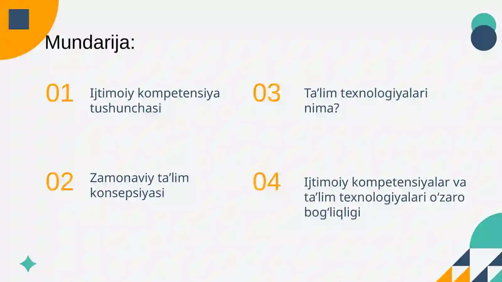 O‘quvchilarni ijtimoiy kompetensiyalarini rivojlantirishda tarbiyaning ahamiyati 3