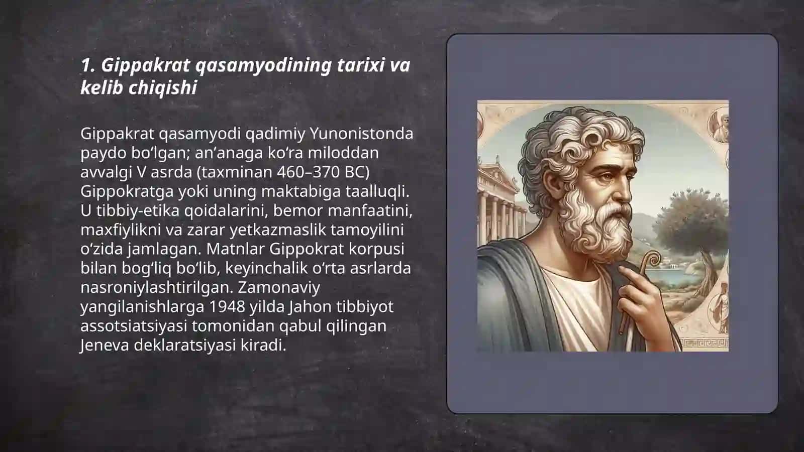 Gippakrat qasamyodi 3