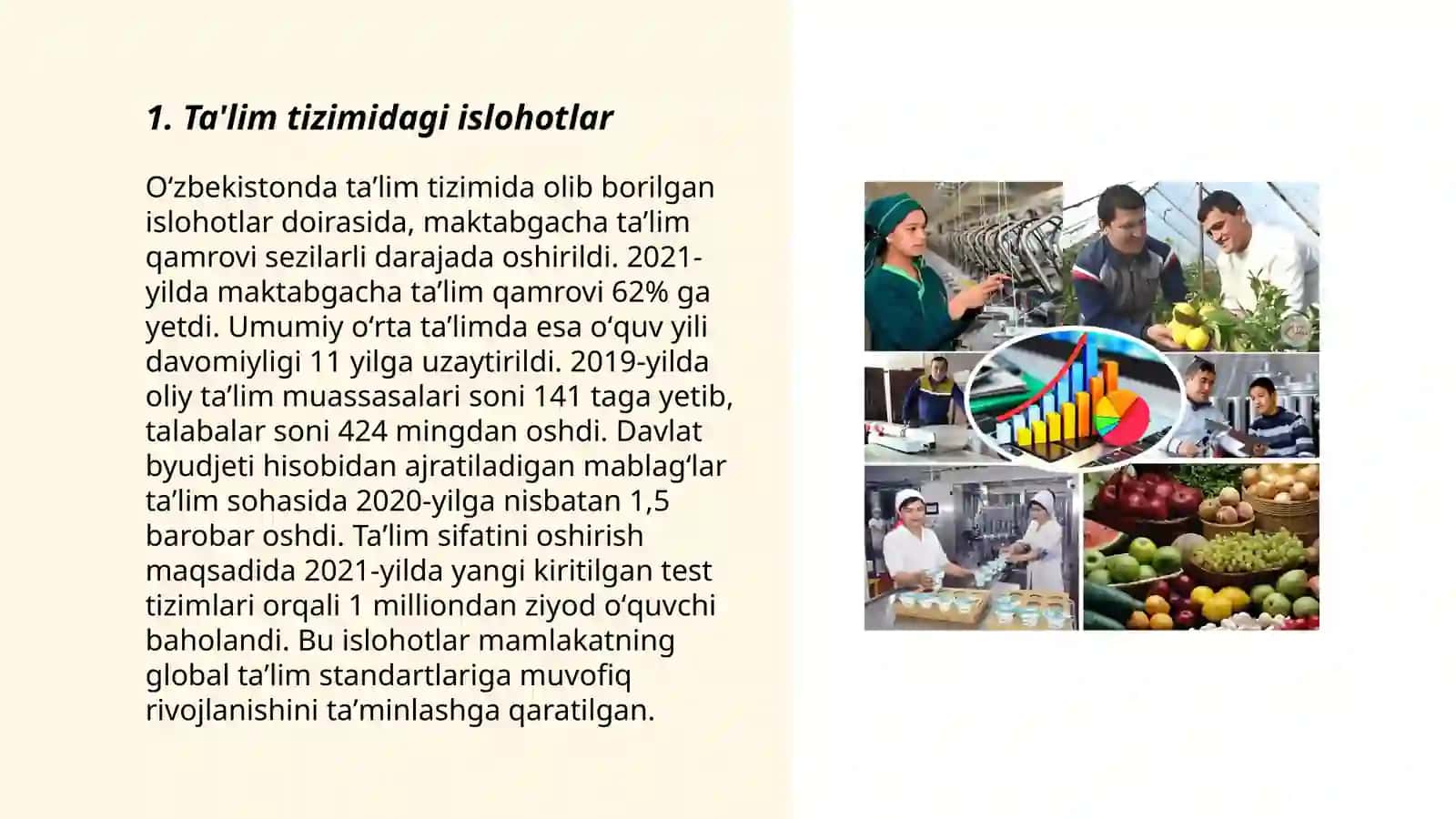 Ta'lim tizimidagi islohotlar 3