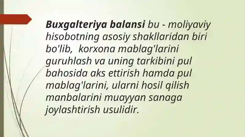 BUXGALTERIYA BALANSI 3