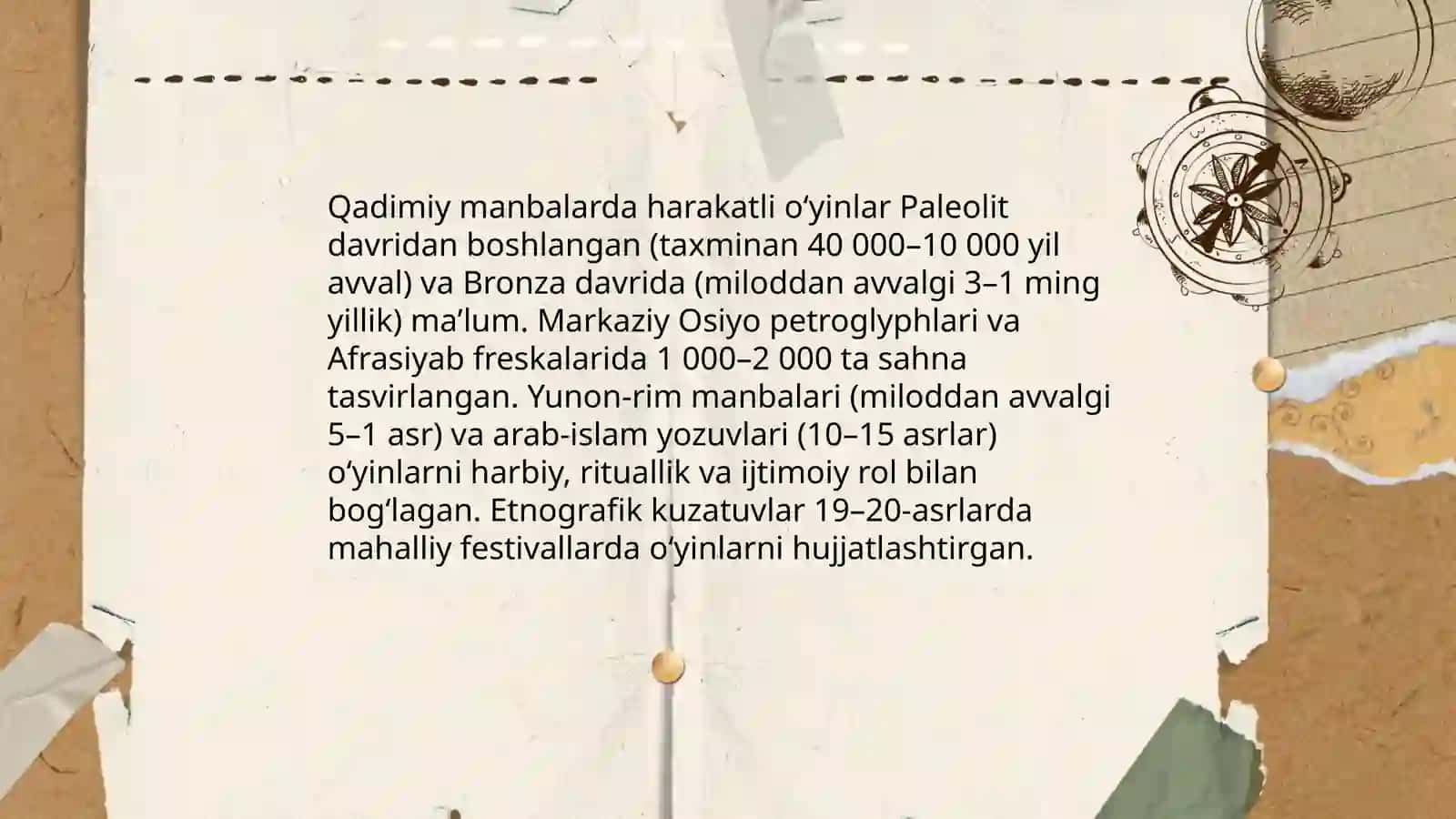 Harakatli oʻyinlar tarixi 3