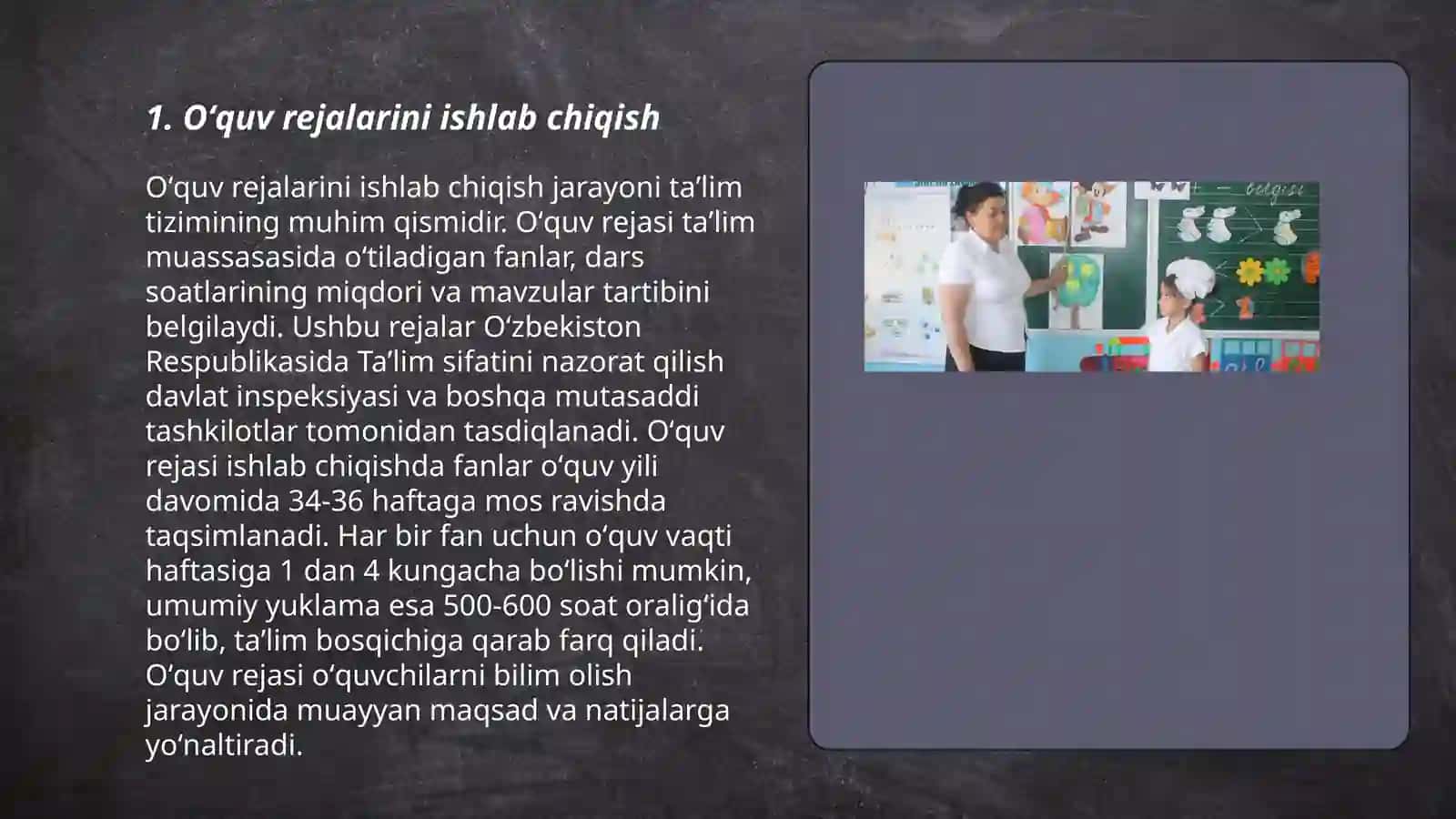 O'quv rejalarini ishlab chiqish 3