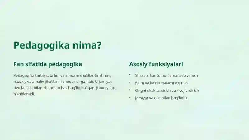 Pedagogika fanining maqsadi, vazifalari va ilmiy tadqiqot metodlari tasnifi 3