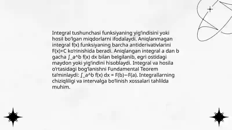 Integral usuli 3