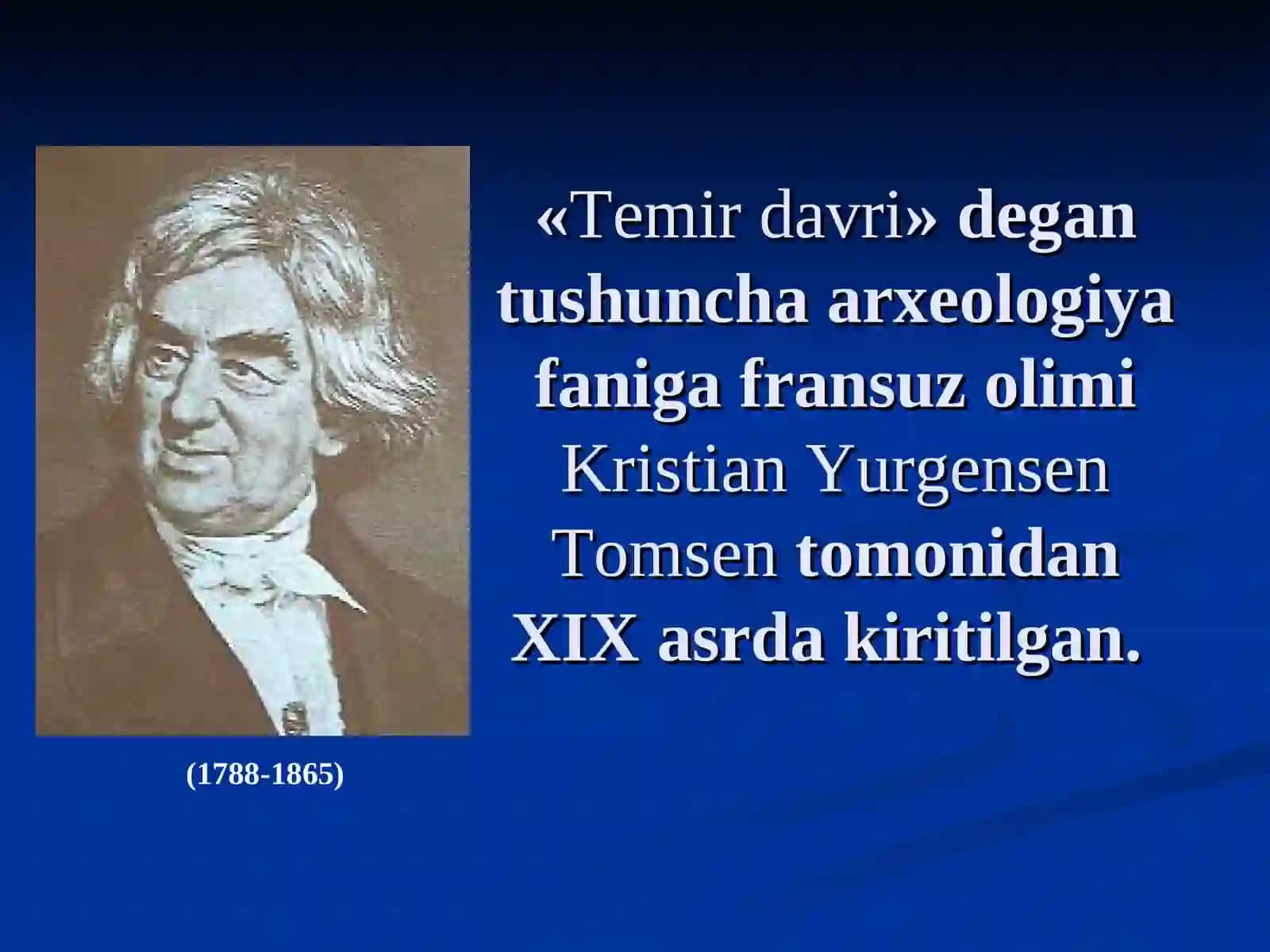So’nggi bronza va ilk temir davri yodgorliklari.Temir davri arxeologiyasi 3