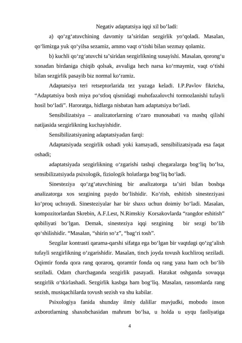 Adaptatsiyaning fiziologik asoslari 3