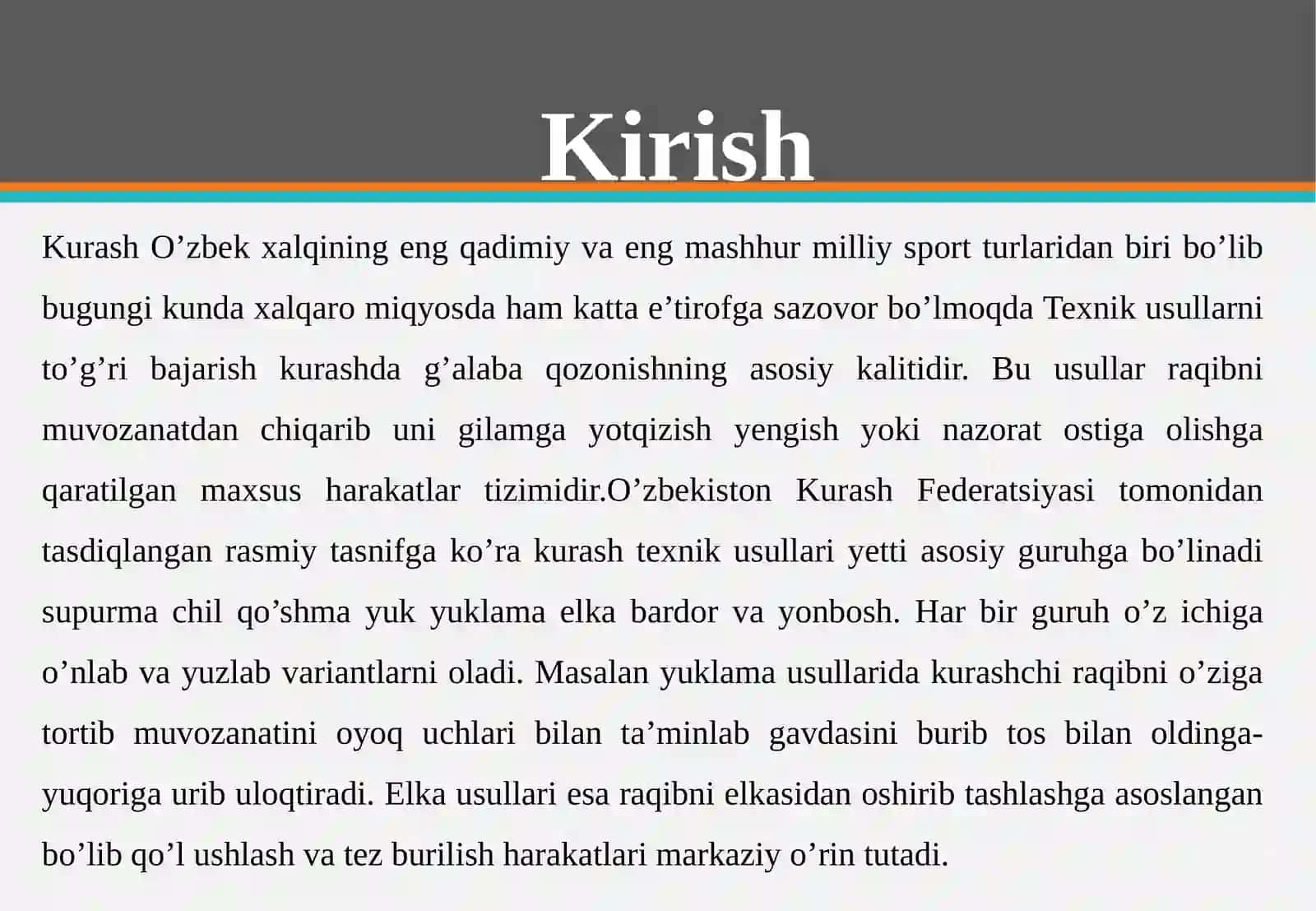 Kurashda texnik usullarni bajarilishi to’g’risida tushuncha 3