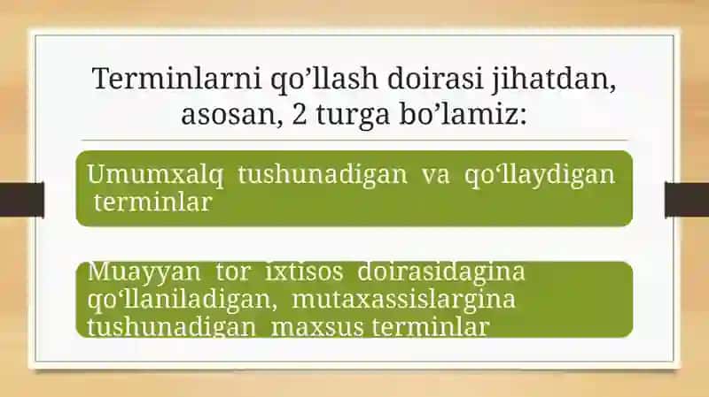 Professionalizm va tilning milliy xoslangan birlikari. 3