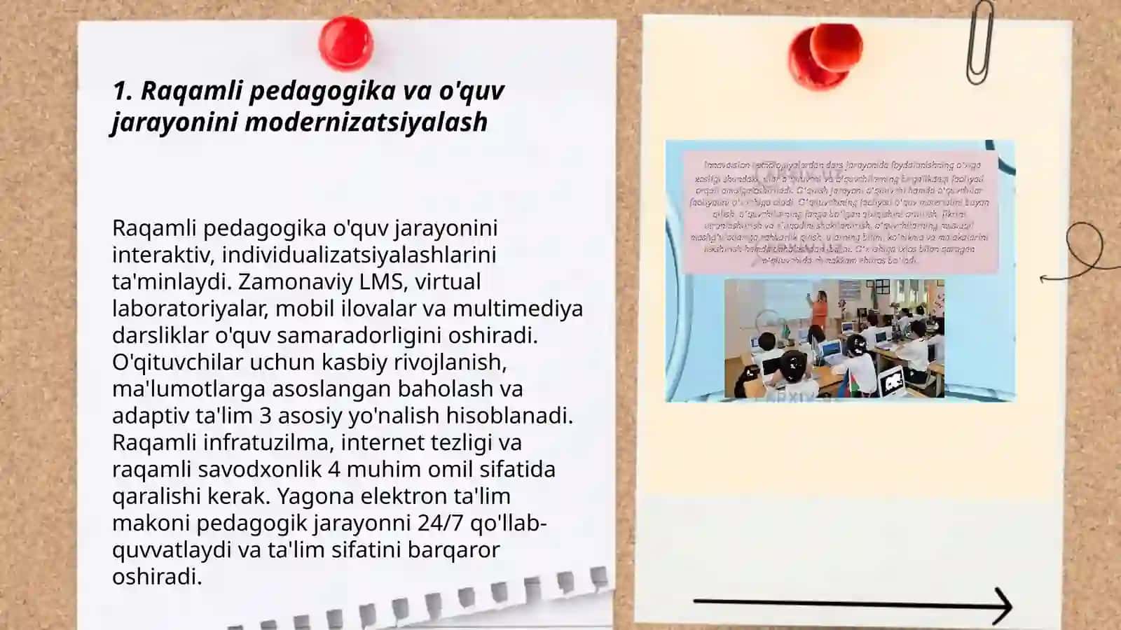 Raqamli pedagogika va o'quv jarayonini modernizatsiyalash 3