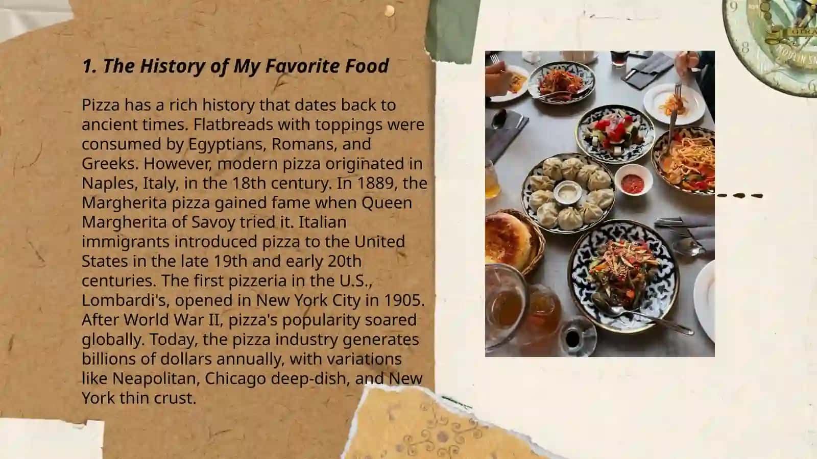 The History of Pizza 3