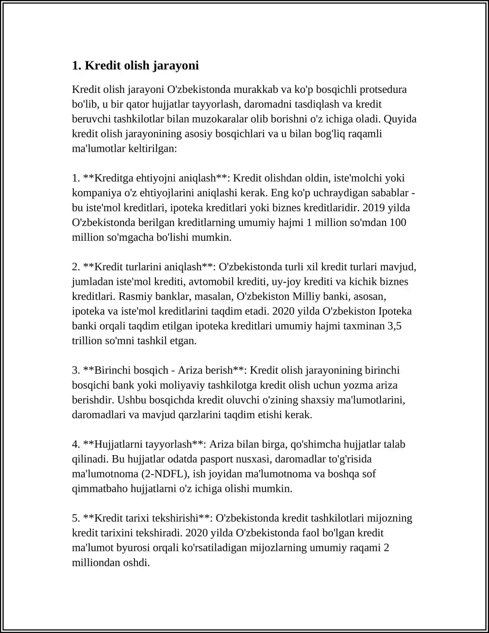 KORXONA FAOLIYATINI TASHKIL ETISHDA QARZ MABLAGʻLARINING OʻRNI VA AHAMIYATI 3
