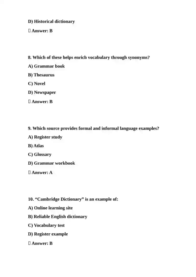 Cambridge Dictionary 3