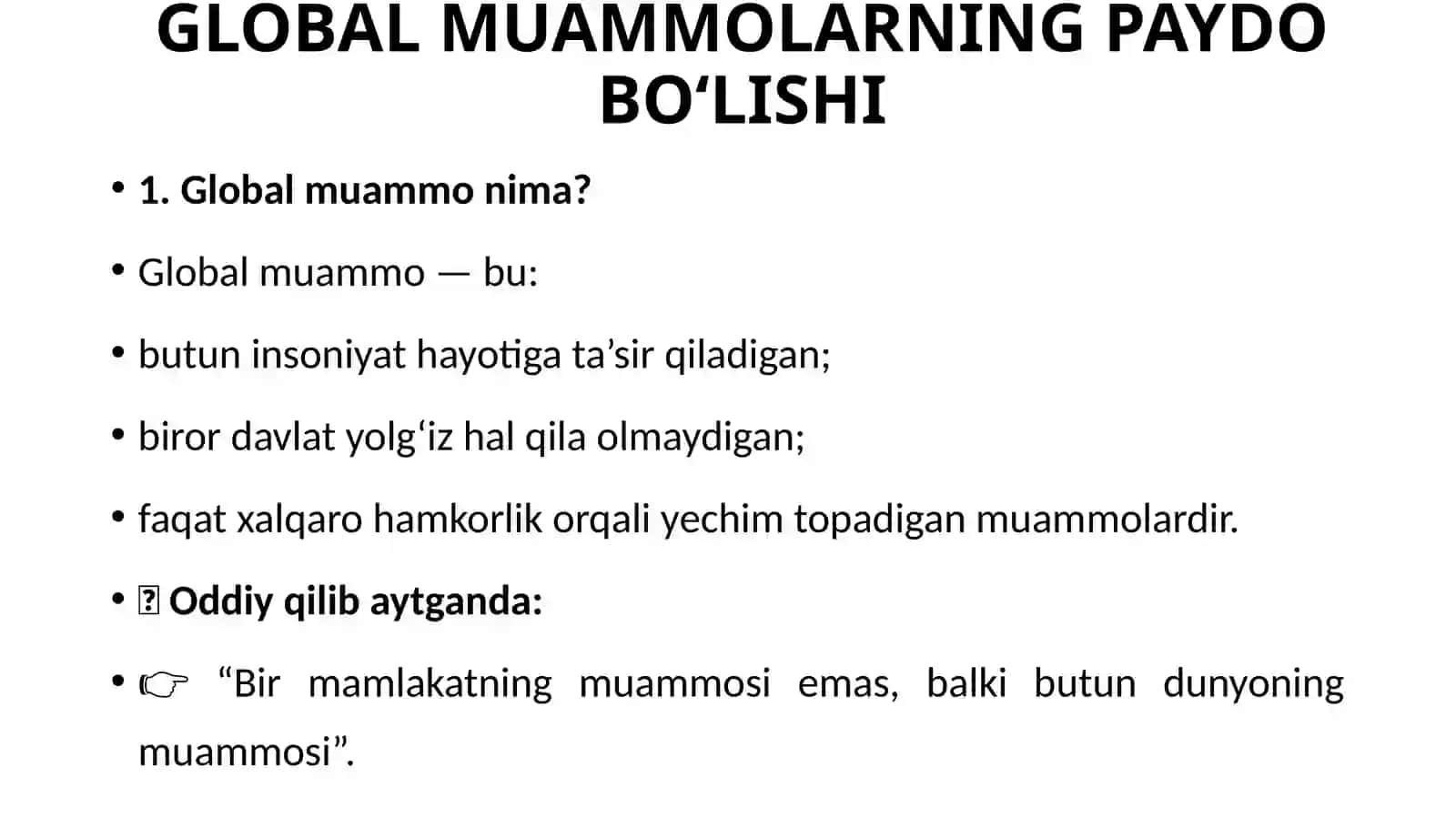 Global muammolar ve ularni hal etishda barqaror taraqqiyot falsafasi 3