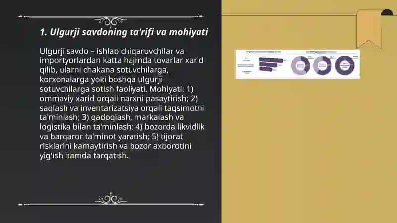 Ulgurji savdo va ularning funksiyalari 3