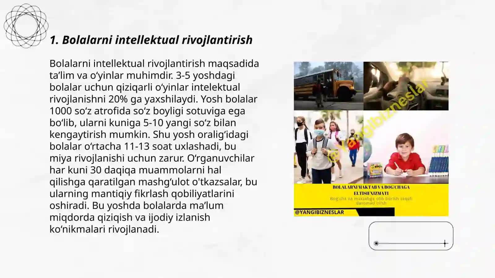 Bolalarni maktabga tayyorlash shakllari 3