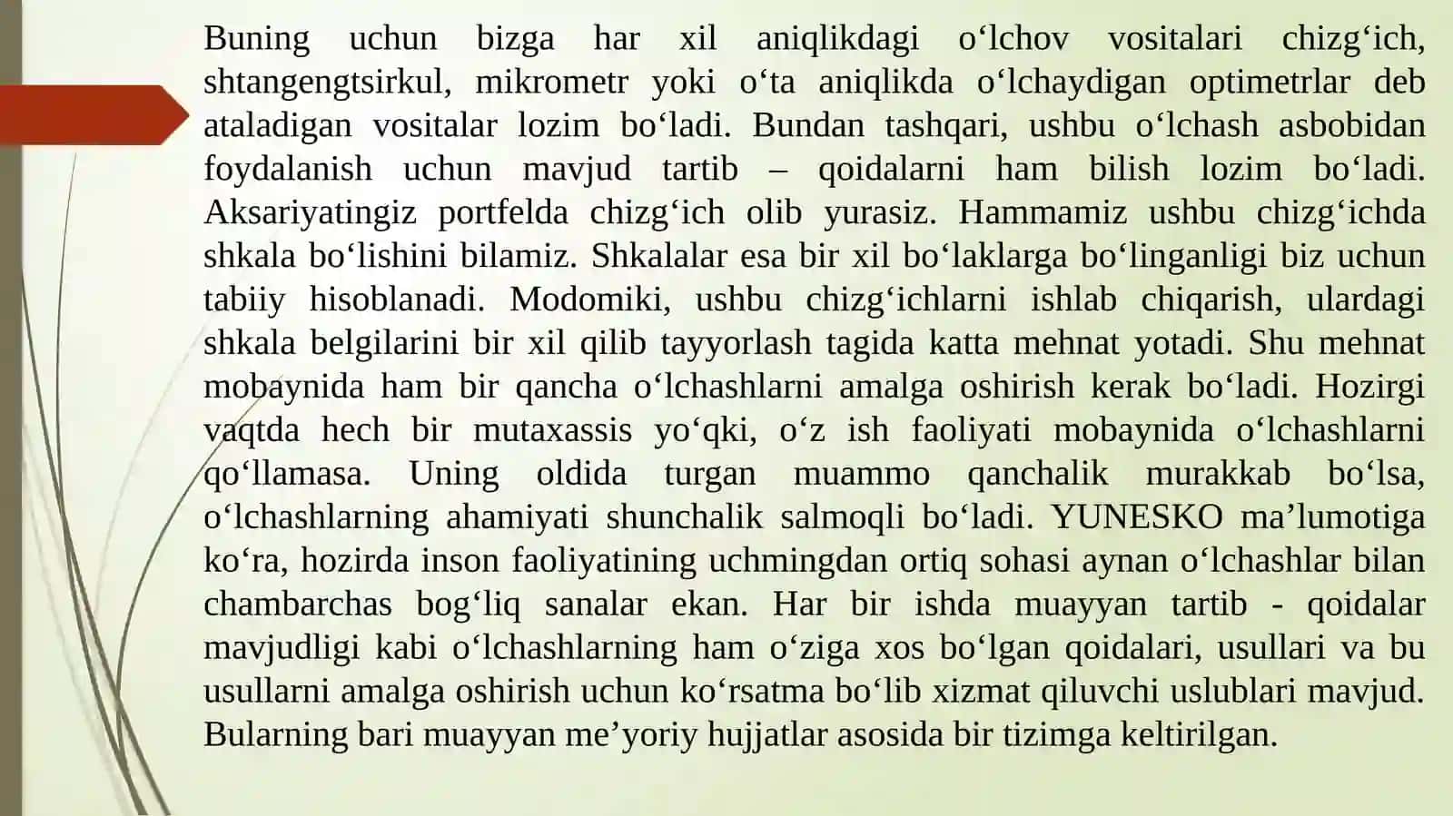 Metrologiya bo‘yicha umumiy ma’lumotlar 3