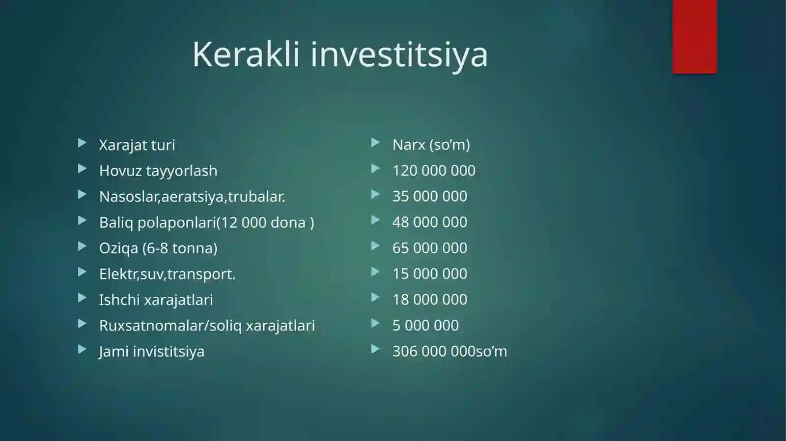 Baliq fermasi 3