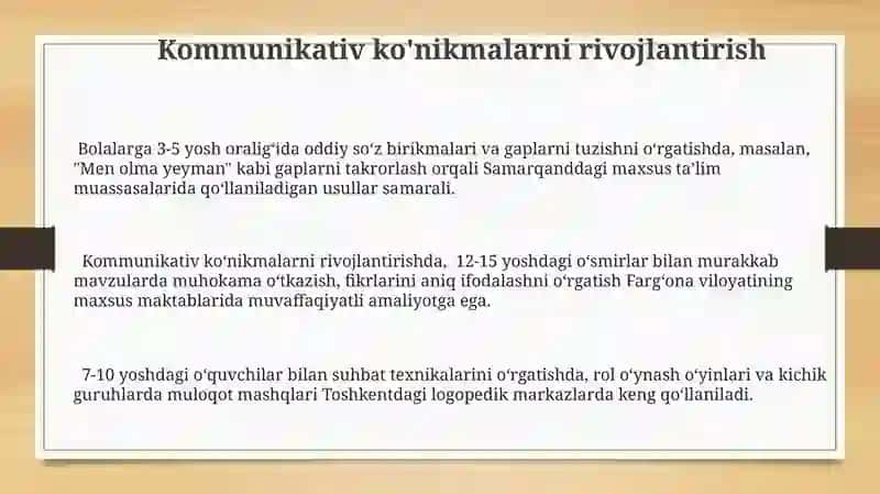 Daun sindiromi bilan tugʻulgan bolalar bilan olib boriladigan korreksiyon pedagogik ishlar 3