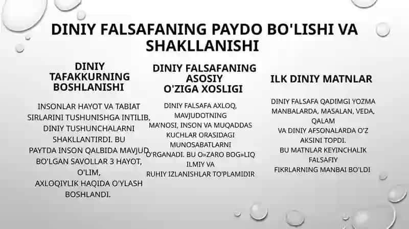 Tarixiy Taraqqiyotda DiniyFalsafaning Ta'siri 3