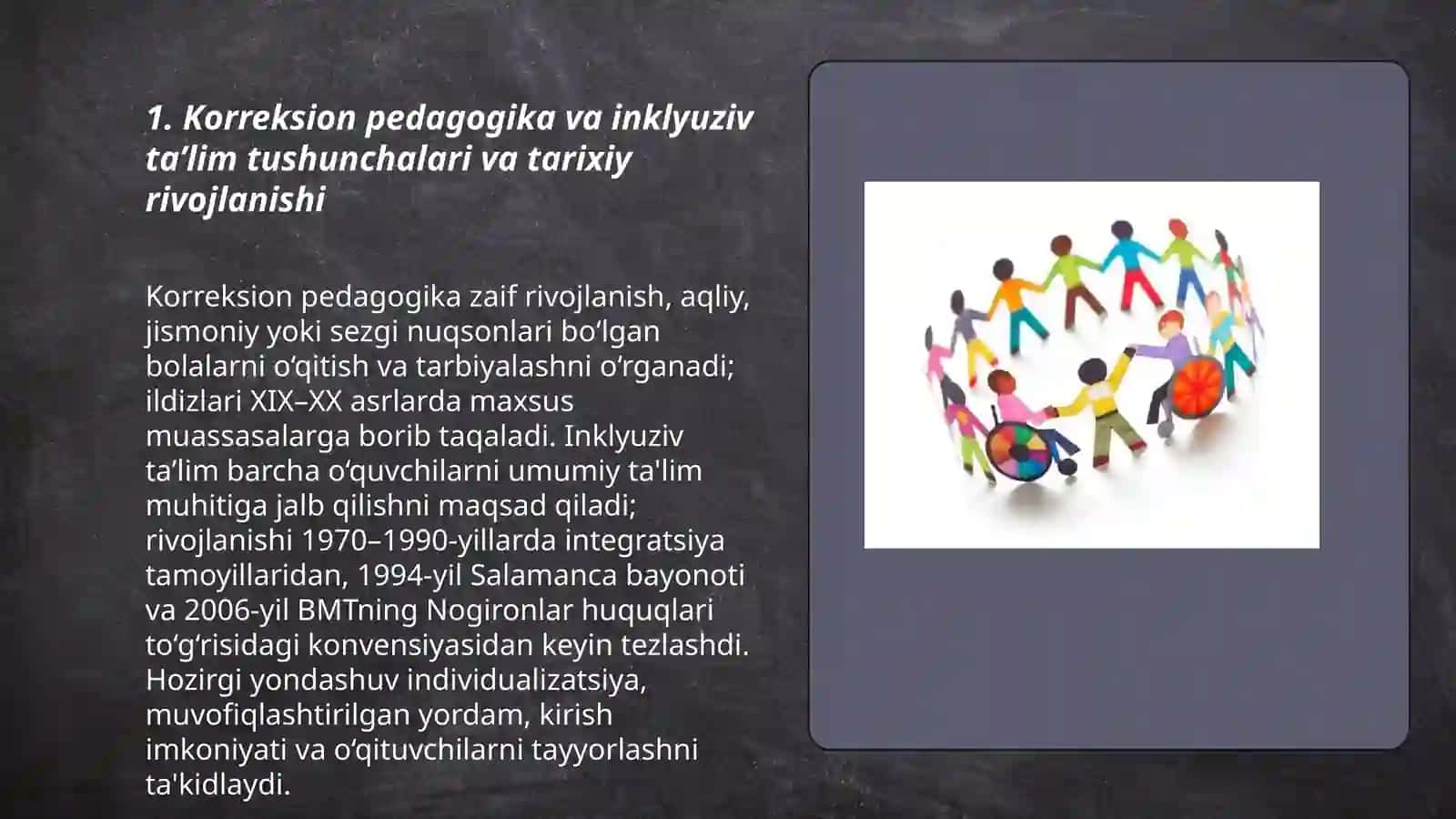 Korreksion pedagogika va inklyuziv ta’limning mohiyati va ahamiyati 3