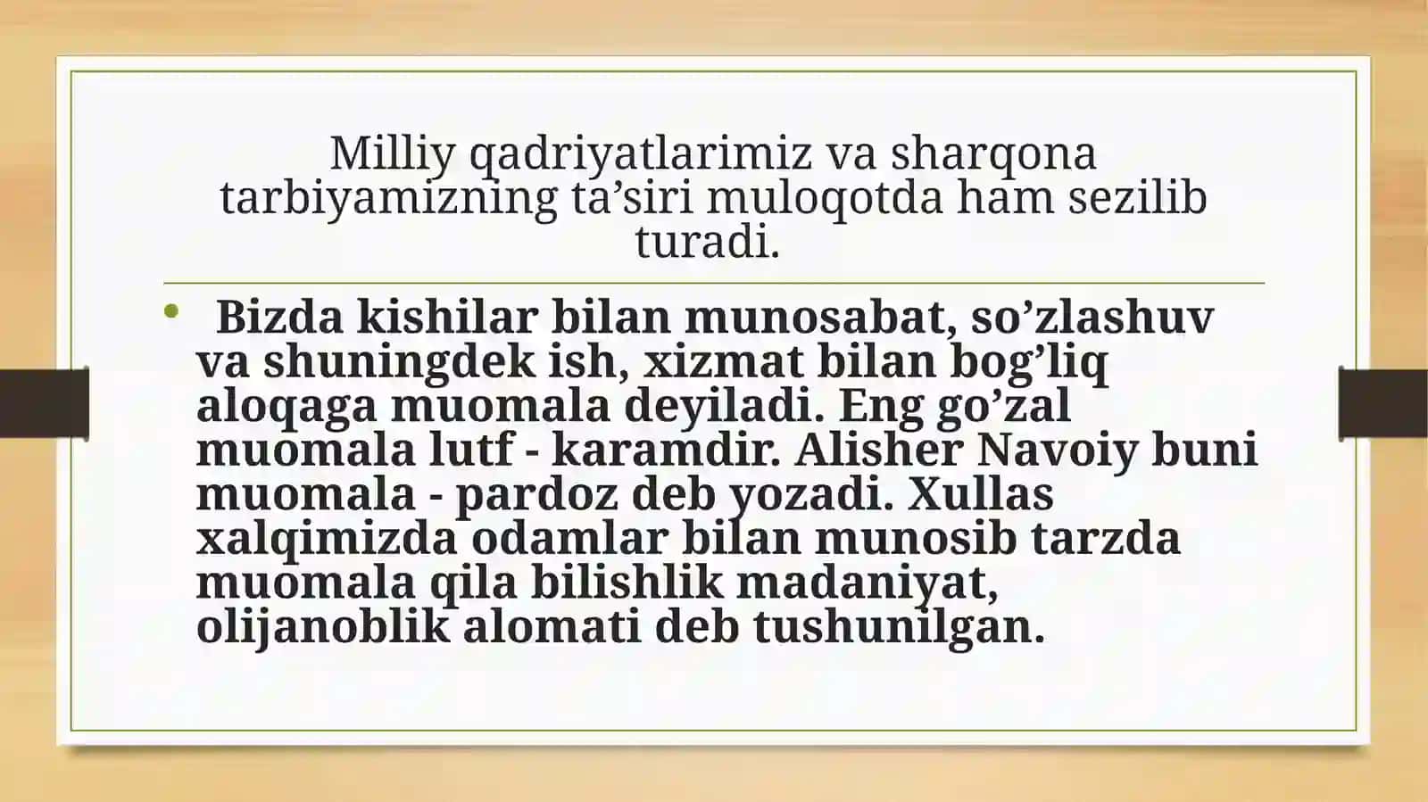 O`QITUVCHI FAOLIYATIDA MUOMALA MADANIYATI VA PSIXOLOGIYASI 3