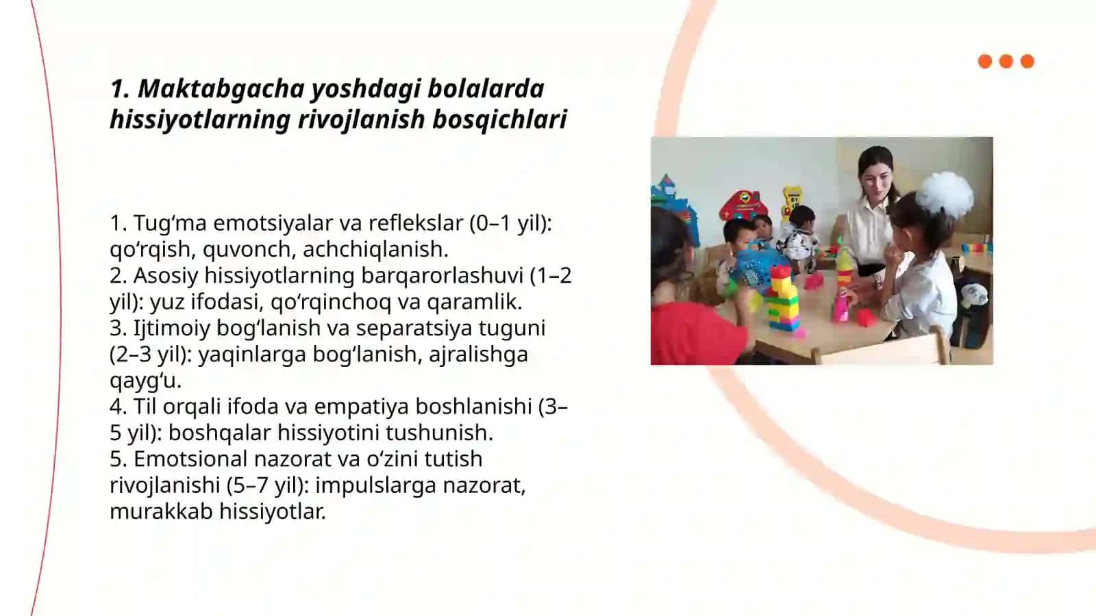 Maktabgacha yoshdagi bolalarda hissiyotlarning rivojlanishi 3