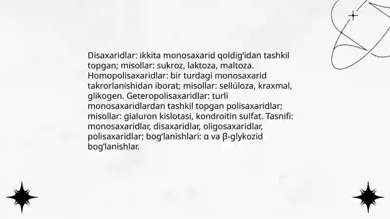 Di-gomo -va getropolisaxaridlar tuzilishi va xossalari 3