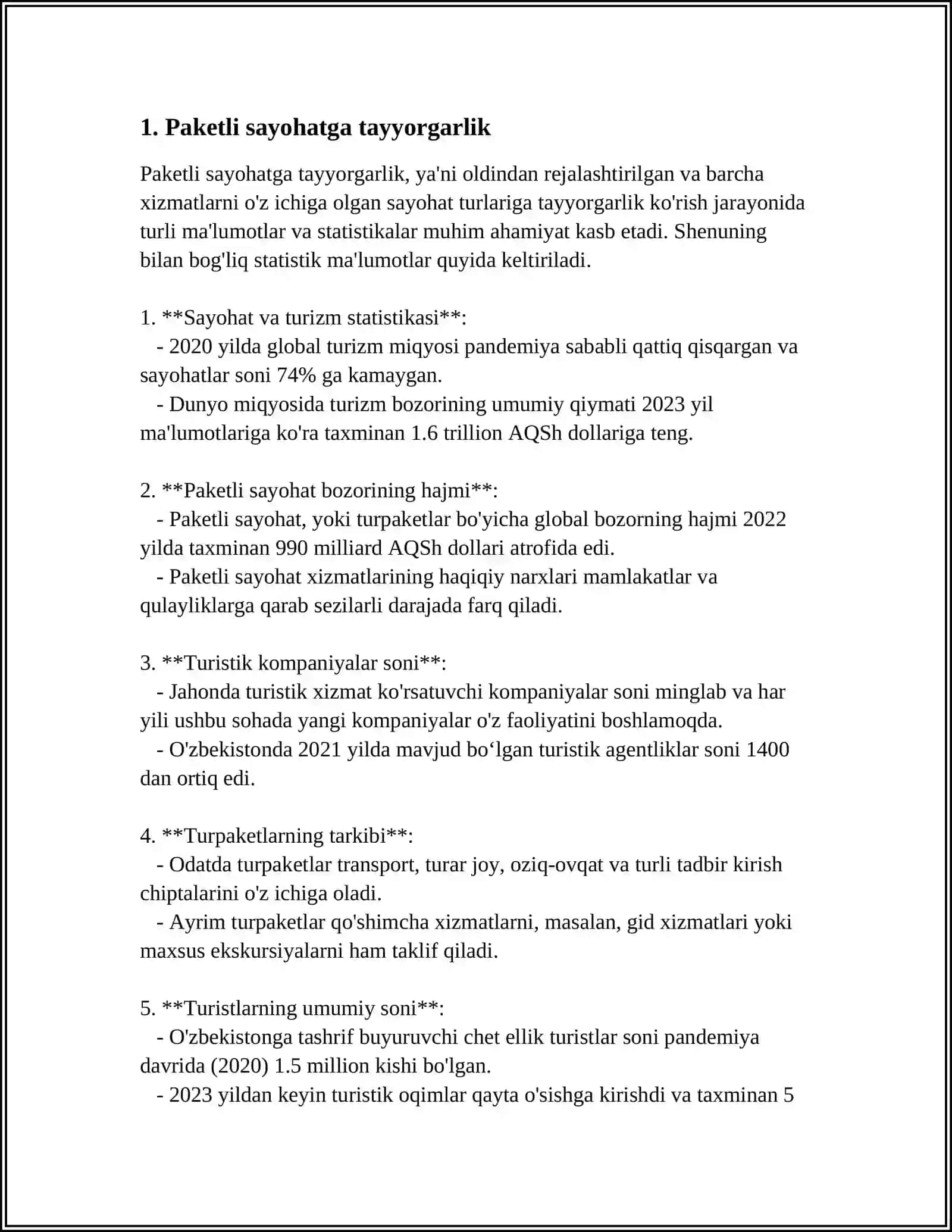 PACKAGE HOLIDAY 3