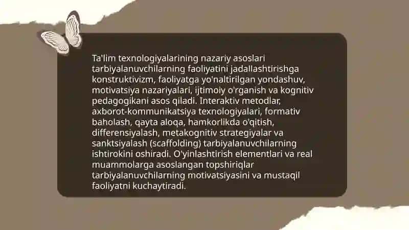 Ta'lim Texnologiyalari 3