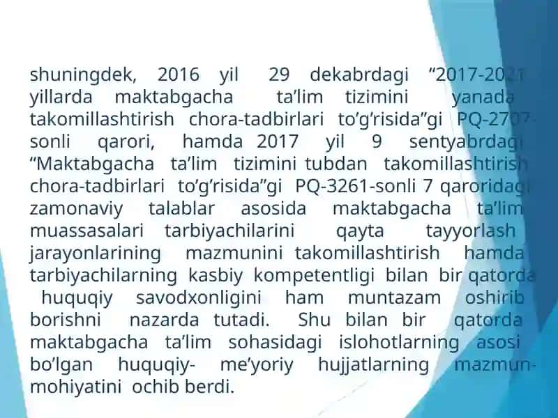 Kichik yoshdagi bolalarni axloqiy tarbiyalashda xalq og’zaki ijodi namunalaridan foydalanish . 3