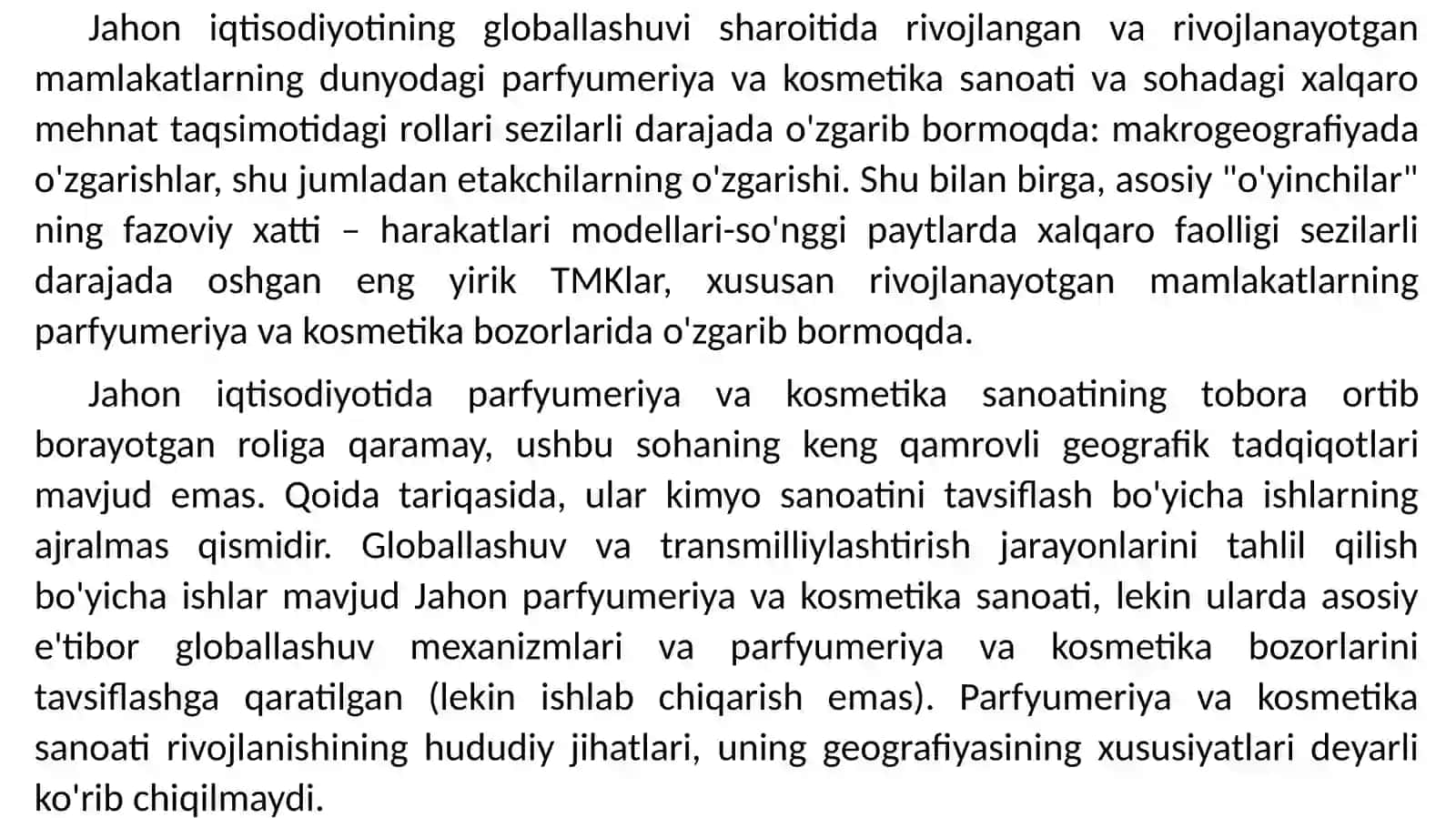 PARFYUMERIYA-KOSMETIKA MAHSULOTLARINI SAQLASH USULLARI VA TEXNOLOGIYALARI 3