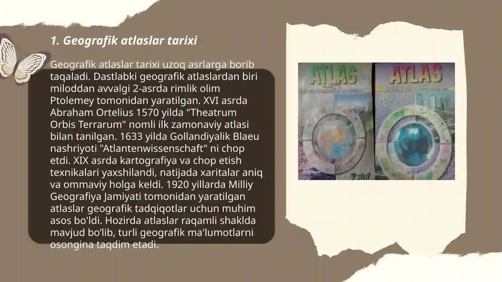 Geografik atlaslar tarixi 3