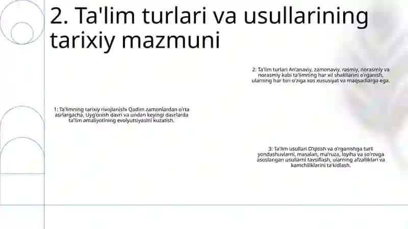 Ta'Lim Pedagogikasida Tarbiya Turlari Va Usullari Dan Foydalanish Imkoniyatlari 3