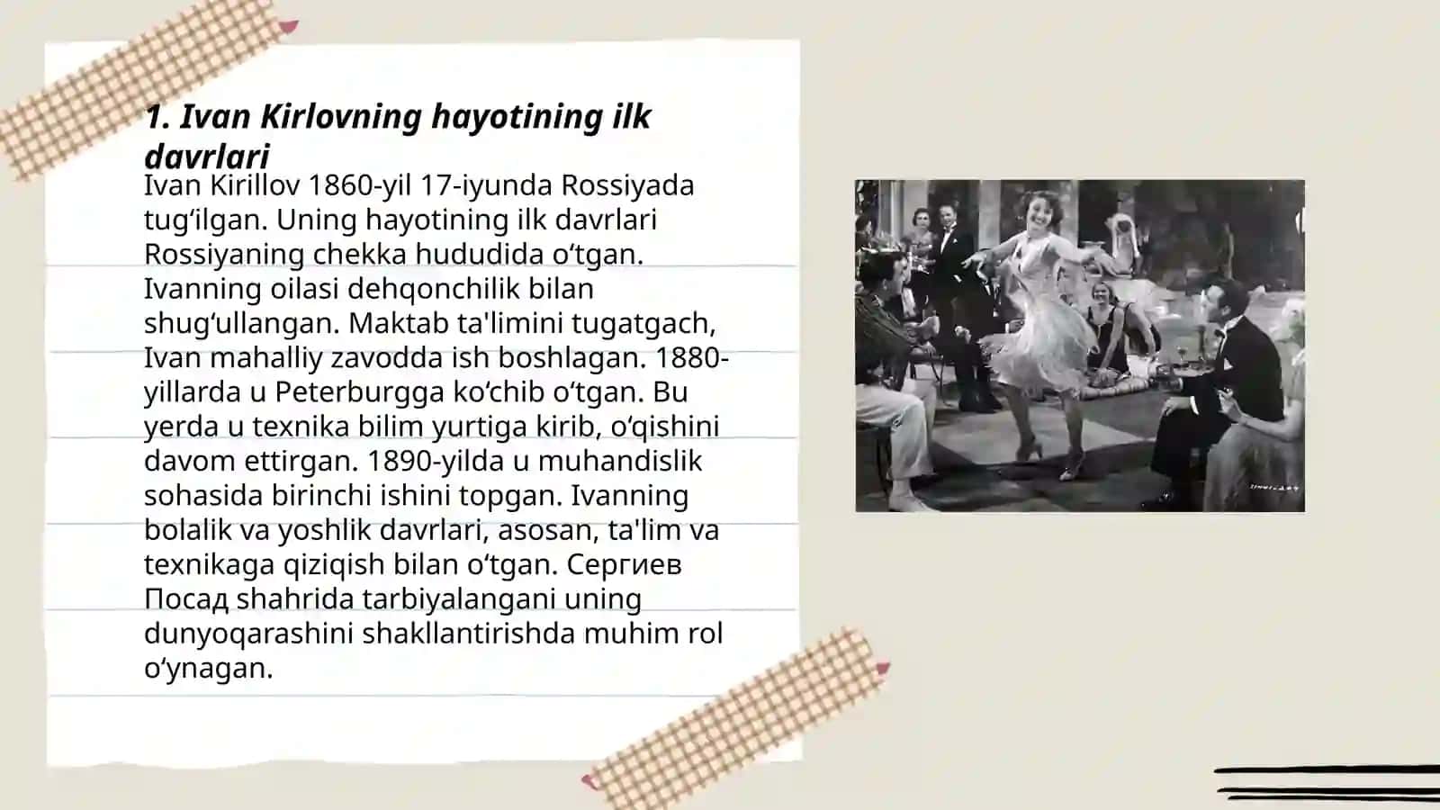 Ivan Kirlov hayoti va ijodi 3