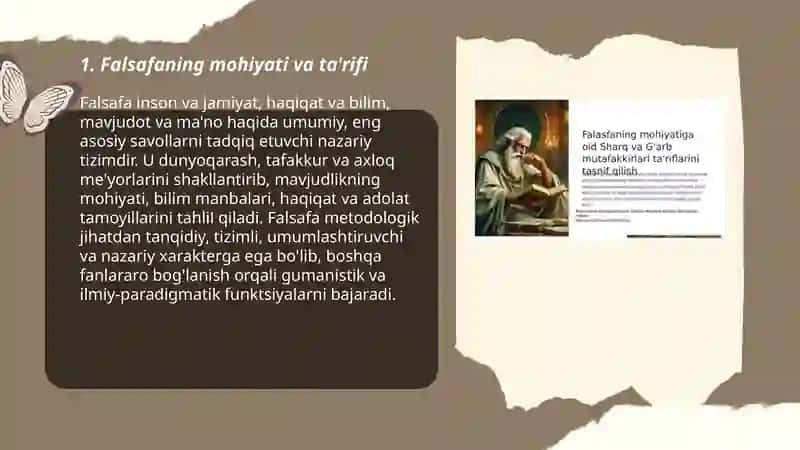 Falsafaning mohiyati va jamiyat taraqqiyotidagi roli 3