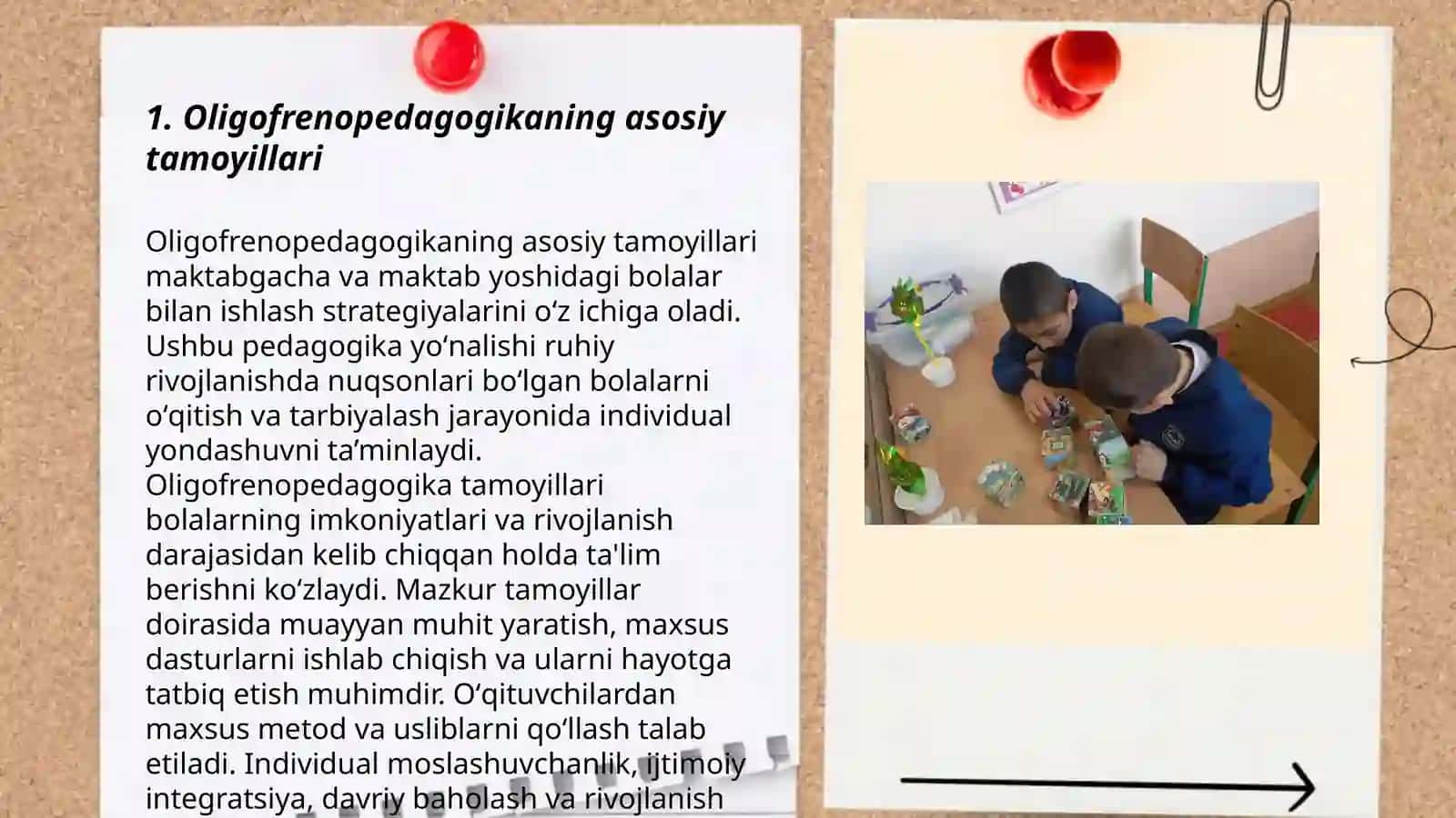 Oligofrenopedagog kasb mahoratining yuksak darajada boʻlishi, taʼlim oluvchilarning oʻquv dasturlarini oʻrganish 3
