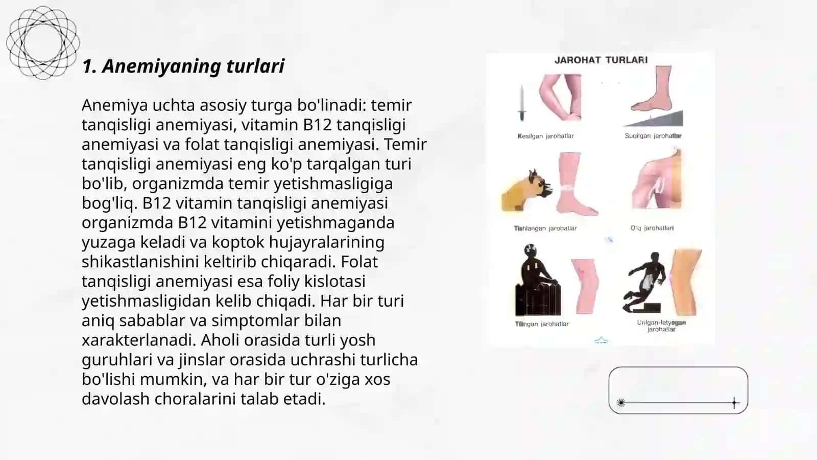 Anemiya kasalligi turlari rivojlanish tarixi tarqalishi davolash usullari 3