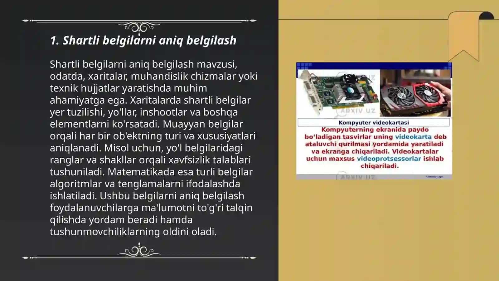 Yol qidiruv muhandisligi fanidan tayyorlagan mustaqil ish 3