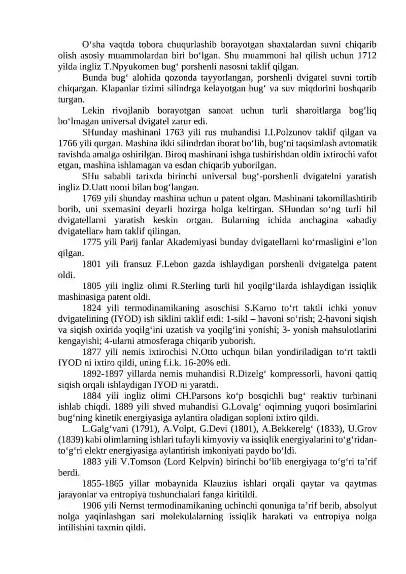 Texnik Termodinamika Asoslari 3