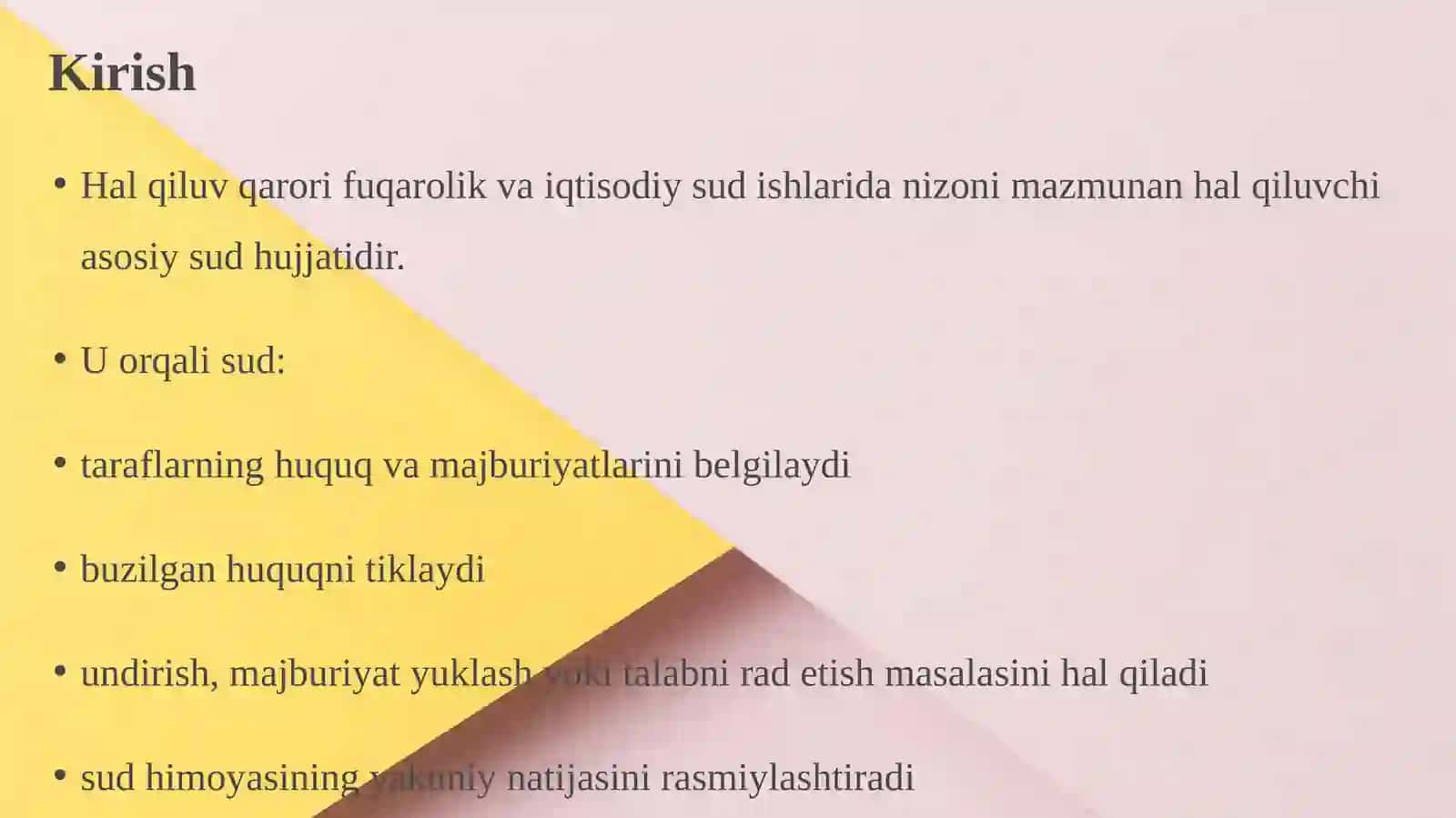 Hal qiluv qarorining qonuniy kuchga kirishi va uni ijroga qaratish tartibi 3