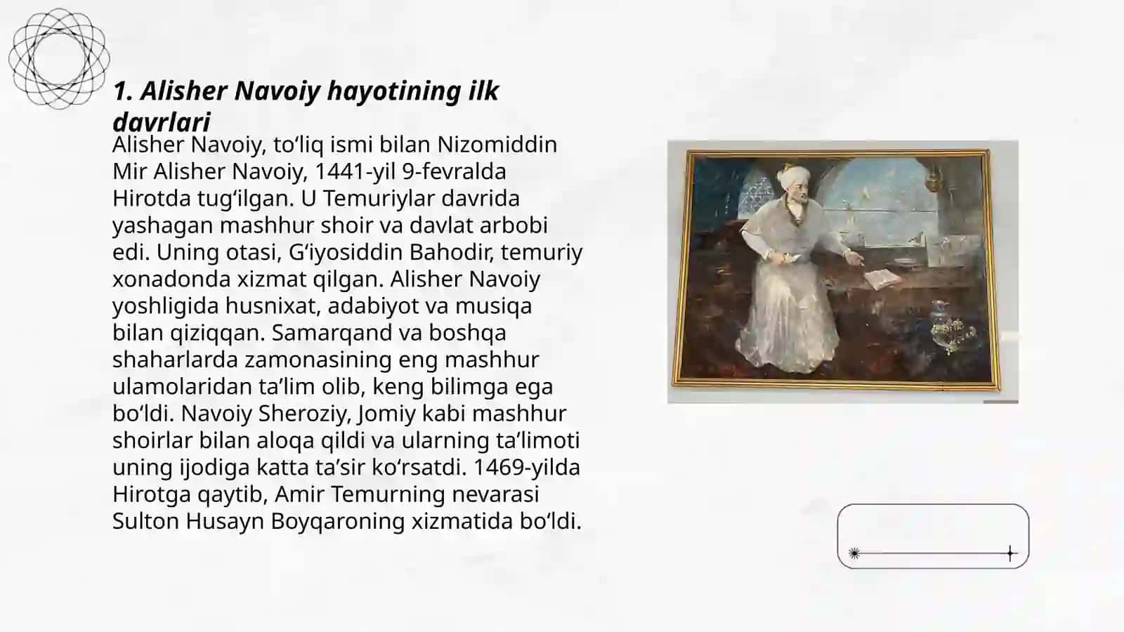 Alisher Navoiy hayoti va ijodi 3