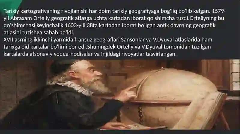 Tarixiy kartografiya va uning shakllanishi tarqqiyoti 3