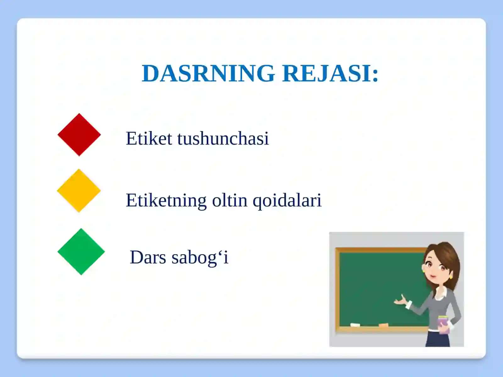 INSON MA’NAVIYATIDA ETIKETNING O‘RNI 3