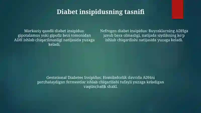 Qandsiz Diabetni Davolashda Ishlatiladigan Dori Vositalari 3