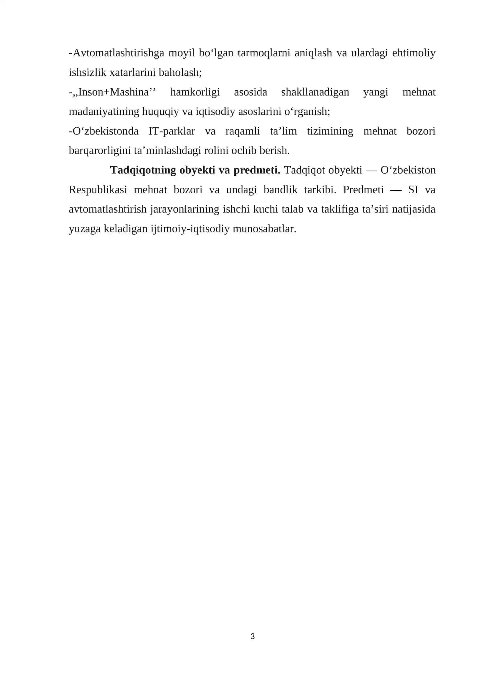 SUN’IY INTELLEKT VA AVTOMATLASHTIRISHNING NAZARIY-USLUBIY ASOSLARI 3