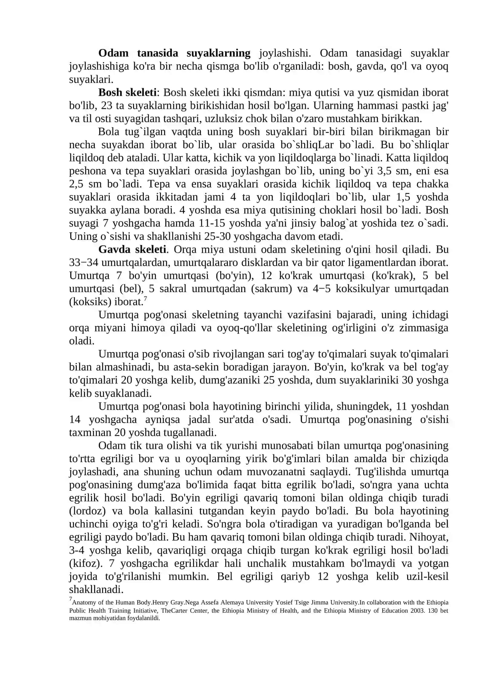 5-Ma’ruza. Tayanch-harakat apparatining yosh xususiyatlari va gigiyenasi 3