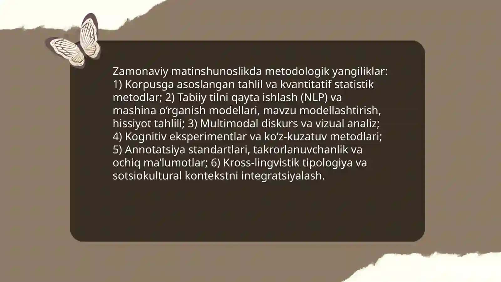 Matinshunoslik sohasidagi eng sungi ilmiy tadqiqotlar tahlili 3