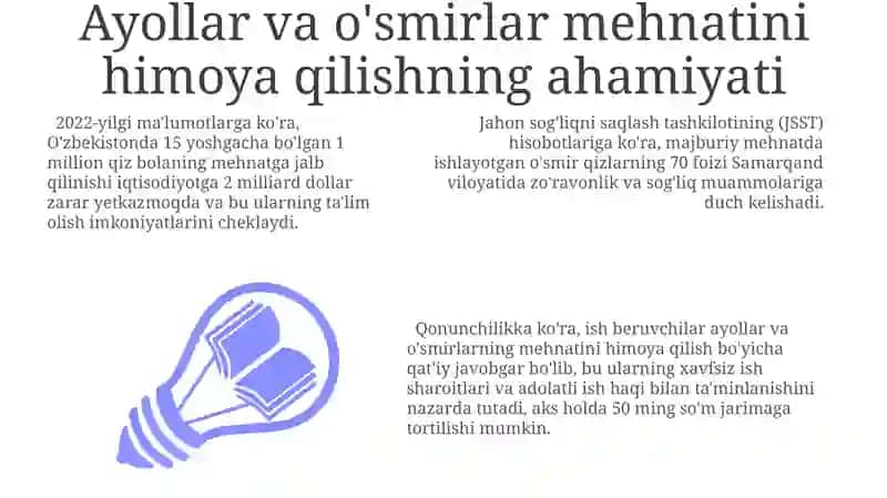 Ayollar va o'smirlar mehnatini himoya qilish 3
