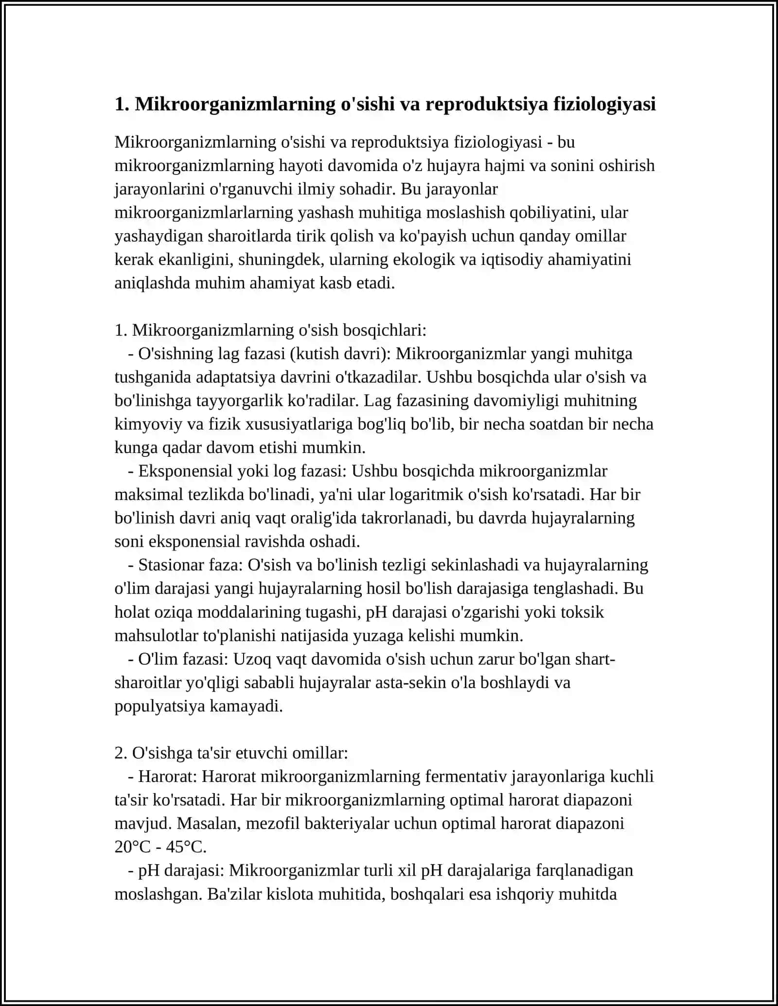 MIKROBIOLOGIYA FIZIOLOGIYASI 3