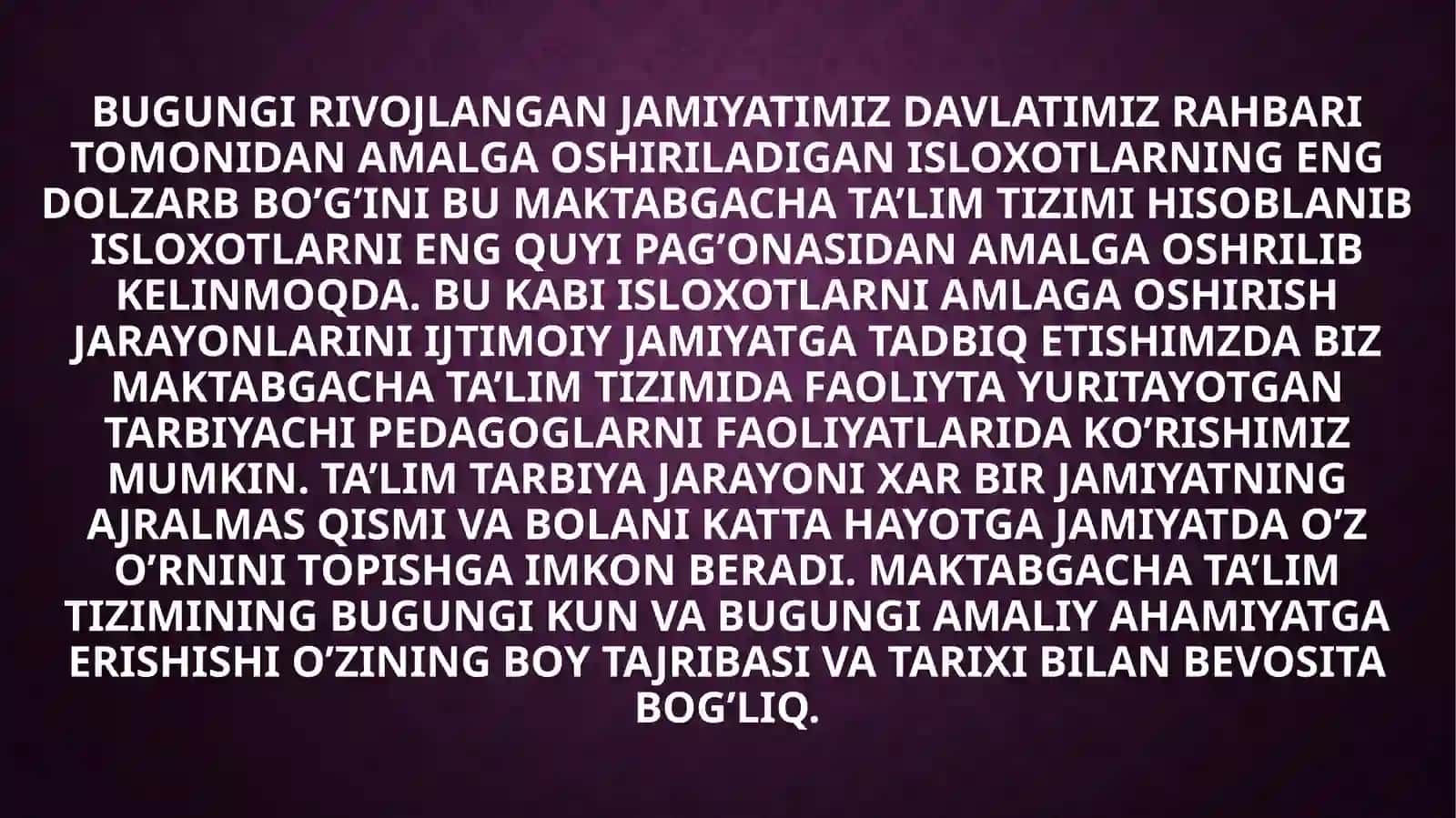 Maktabgacha ta’limning konseptual asoslari 3